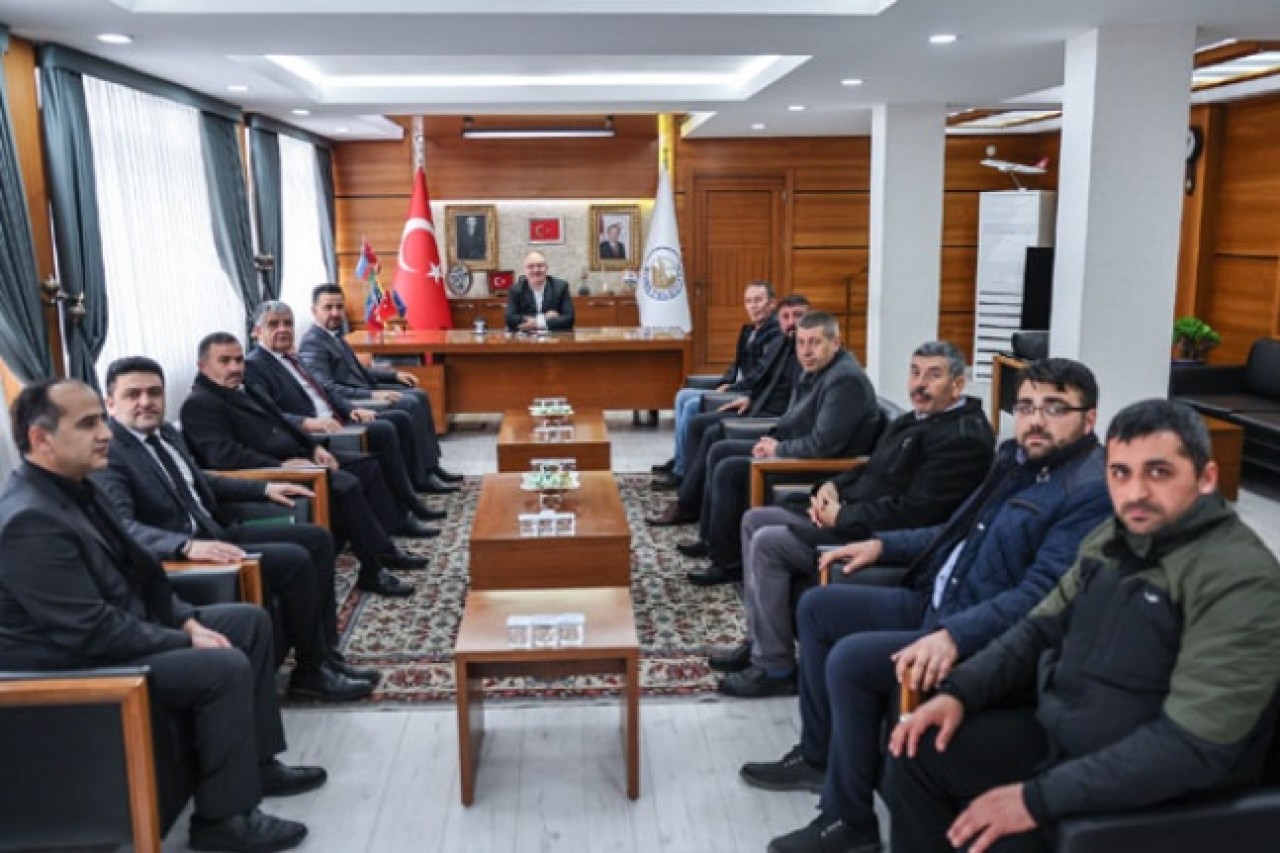 DARICI,  BAŞKANI ZİYARET ETTİ