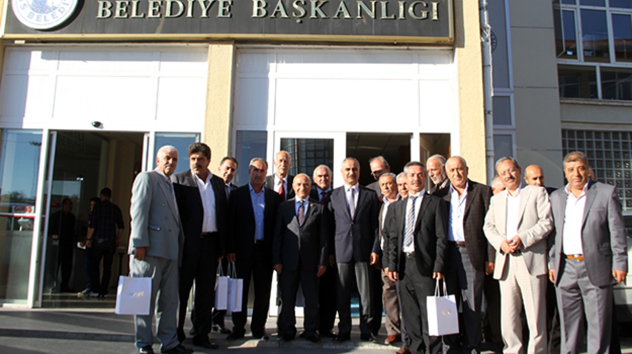 Kayseri Sivaslılar Derneği Federasyonu’ndan Başkan Aydın’a Ziyaret