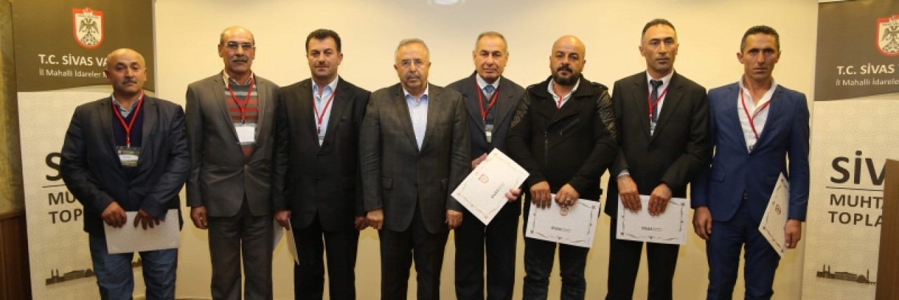 Valilikten Muhtarlara yatırım brifingi