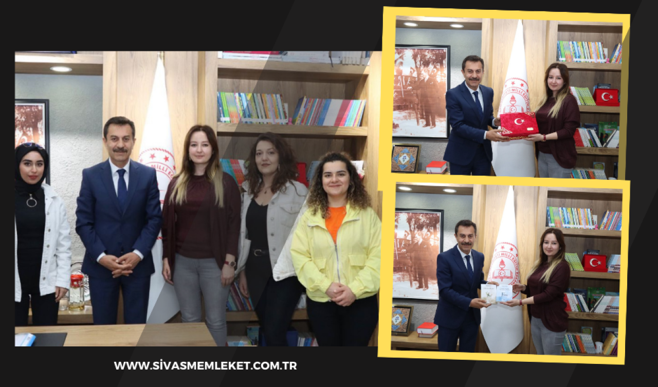 İL MİLLİ EĞİTİM MÜDÜRÜ ASLAN’I ZİYARET ETTİK