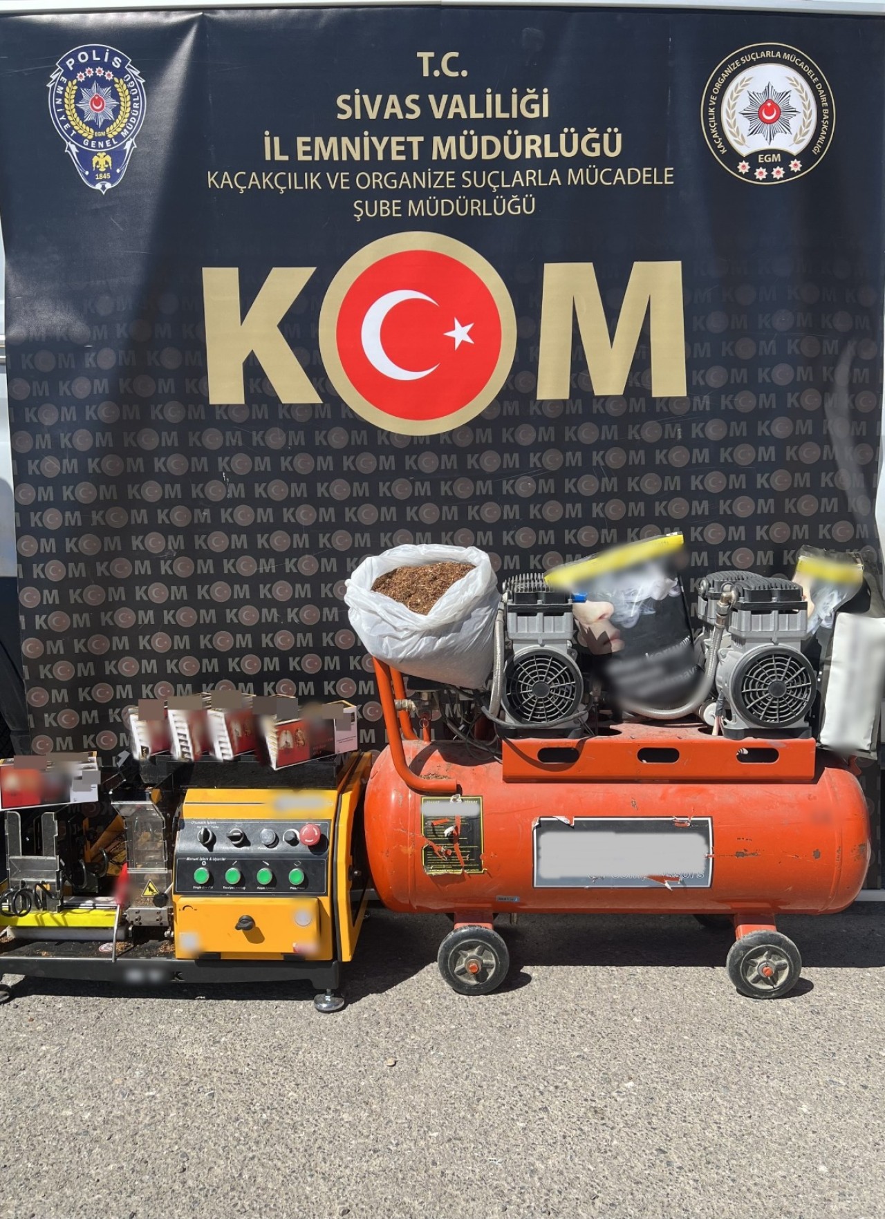 KAÇAK TÜTÜN ELE GEÇİRİLDİ