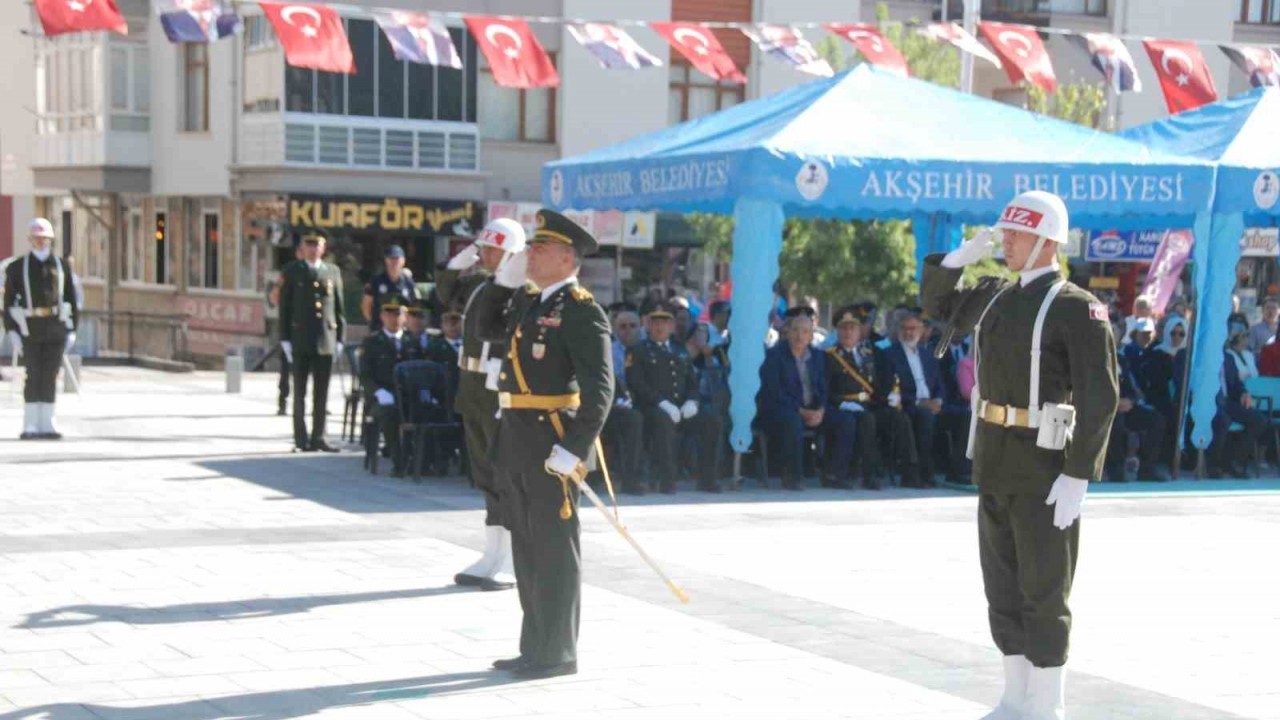 Akşehir’de 30 Ağustos Zafer Bayramı kutlandı
