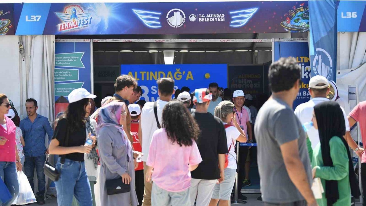 Altındağ TEKNOFEST’te yerini aldı