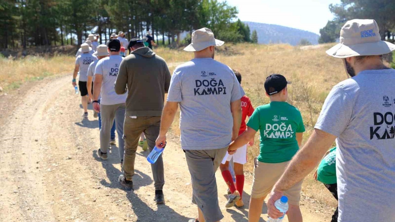 Babalar ile oğulları "Baba-Oğul Kampı"nda vakit geçirdi