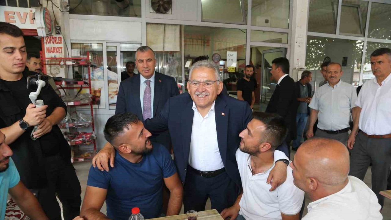 Başkan Büyükkılıç’tan Nakliyeciler Sitesi Esnafına Teşekkür