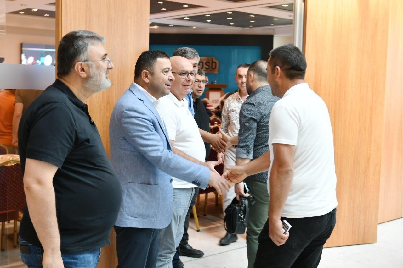 Kayseri OSB sanayicisi,  yangın ve afetlere karşı dayanışma içinde olacak