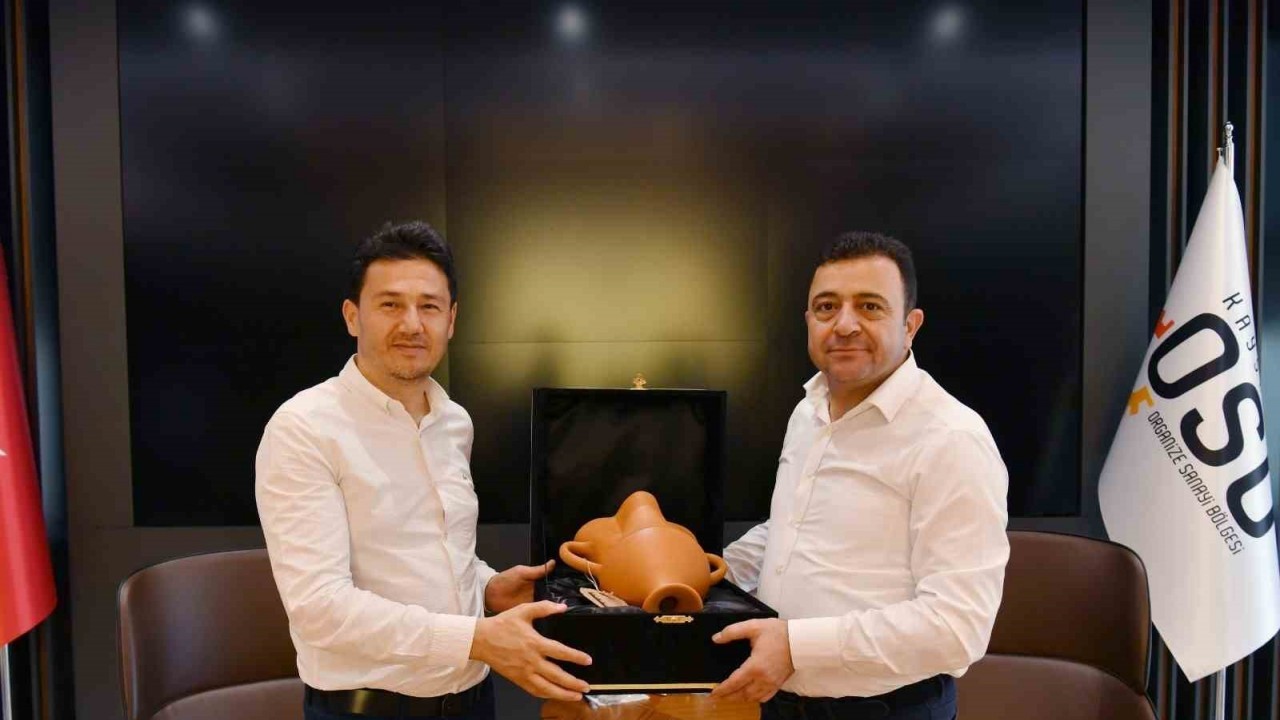 Kayseri OSB Yönetimi MÜSİAD heyetleriyle istişare toplantısında buluştu