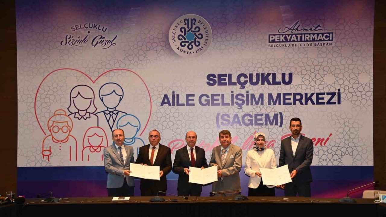 Selçuklu Aile Gelişim Merkezi için imzalar atıldı