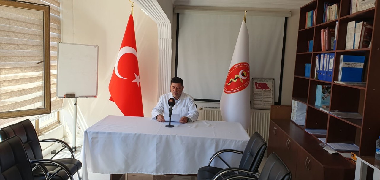 “VETERİNER HEKİMLERE ŞİDDET,  TOPLUMA VE TOPLUM SAĞLIĞINA KARŞI ŞİDDETTİR.”