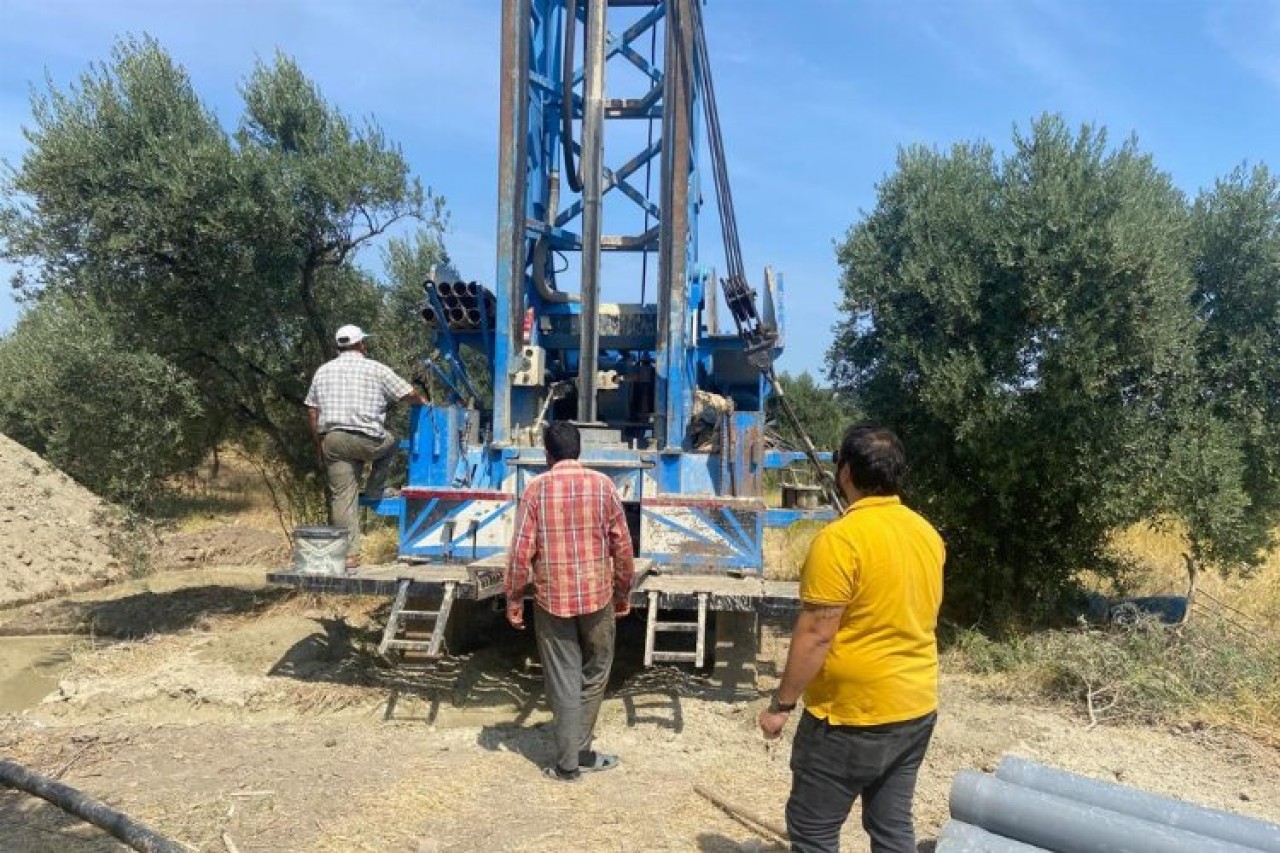 Manisa Saruhanlı'da sondaj çöktü,  alternatif devrede