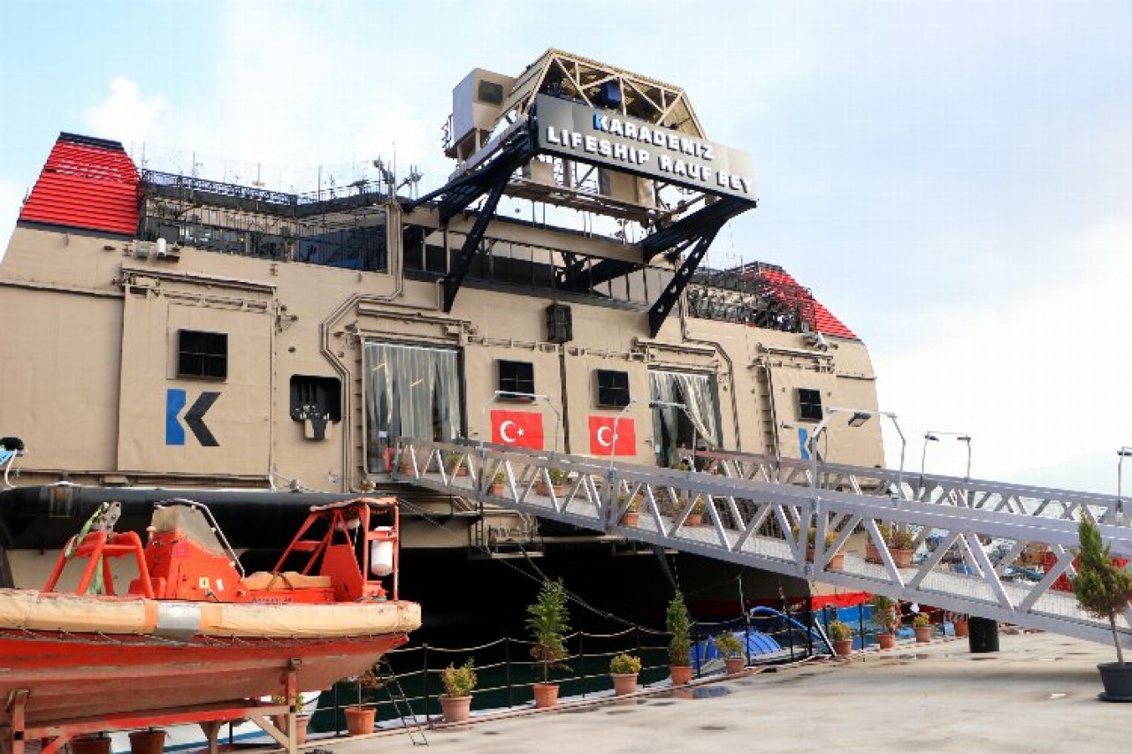 Rauf Bey Lifeship gemisi,  İskenderunlular için lise oldu