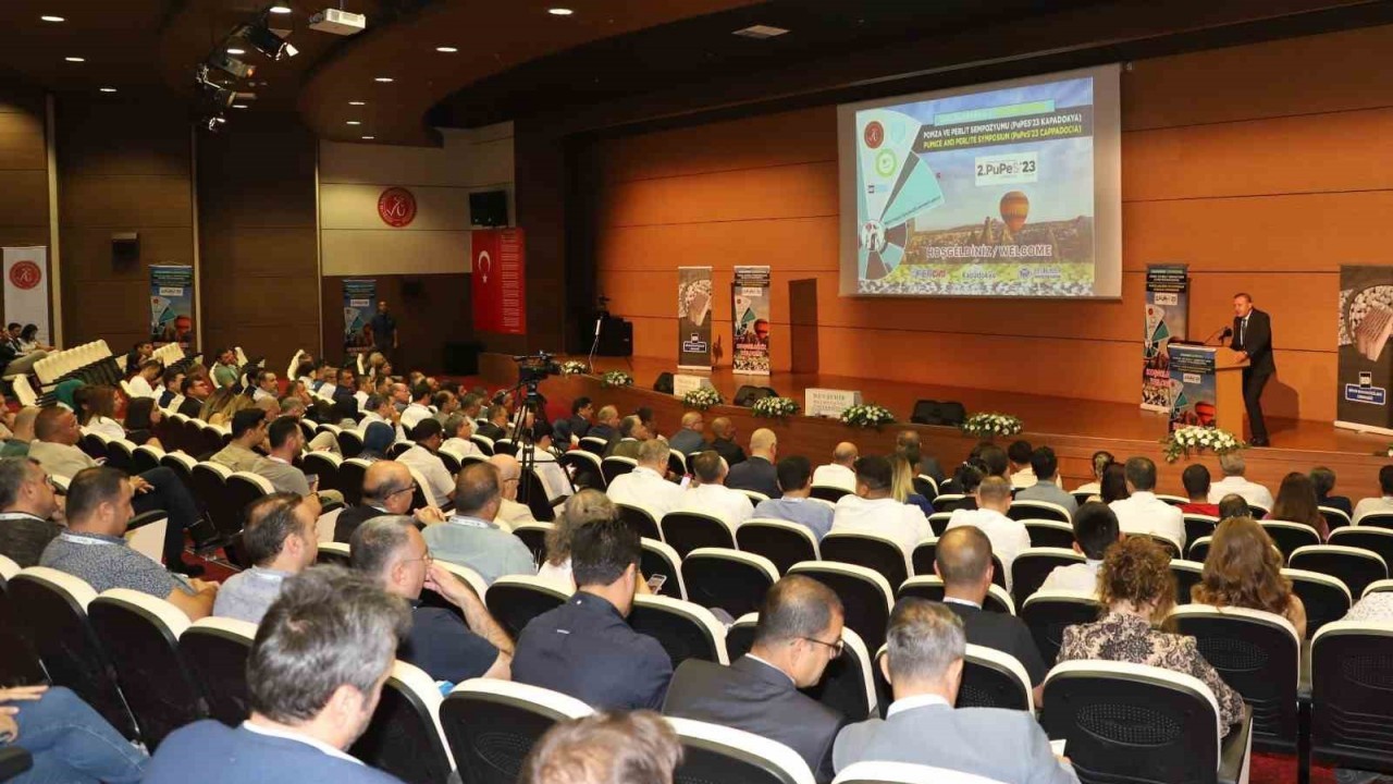 2. Uluslararası Pomza ve Perlit Sempozyumu başladı