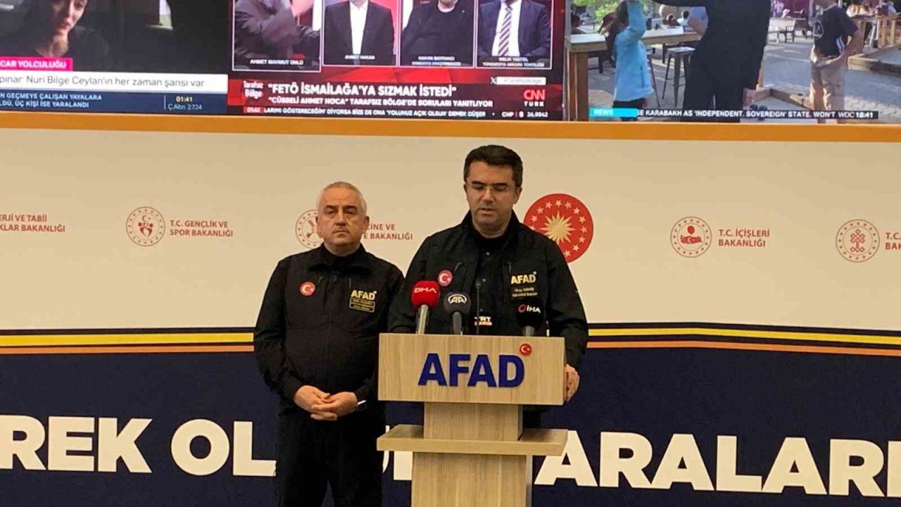 AFAD Başkanı Memiş: “Libya’ya gönderilmek üzerek 3 kargo uçağını,  4’er saat arayla planladık”