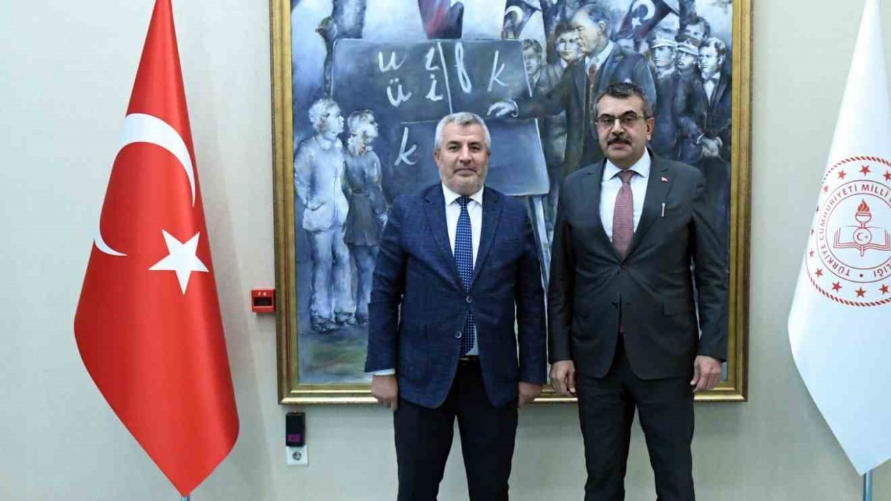 Bakan Tekin,  ÖSYM Başkanı Ersoy’u kabul etti