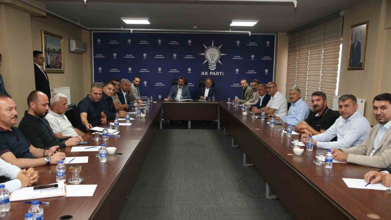 Başkan Büyükkılıç,  İlçe Başkanları İstişare Toplantısına katıldı