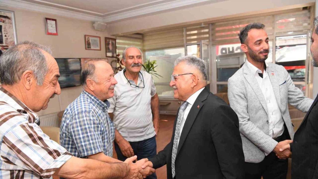 Başkan Büyükkılıç’tan CHP ve İYİ Parti’ye nezaket ziyareti