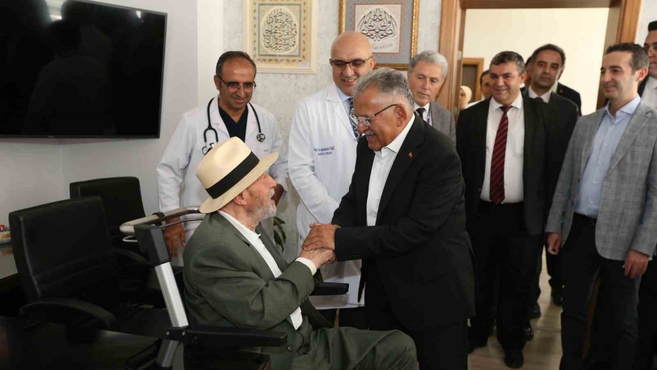 Başkan Büyükkılıç’tan hayırsever Özderici ailesine özel teşekkür