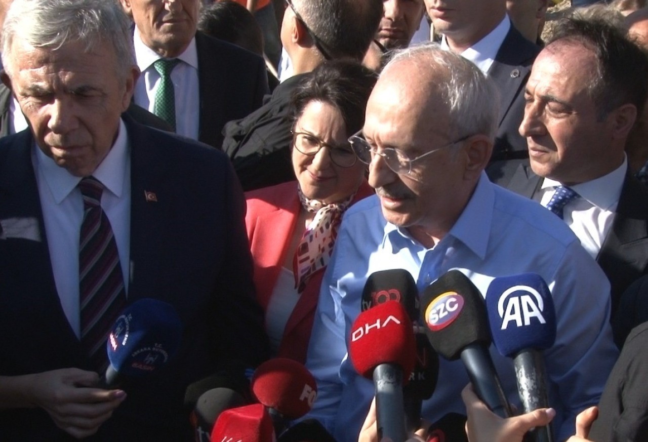 CHP lideri Kılıçdaroğlu,  Mansur Yavaş’ın belediye başkanı adayı olduğunu duyurdu