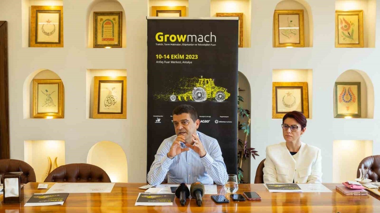 Growmach,  tarım makineleri sektörünün referans fuarı olacak