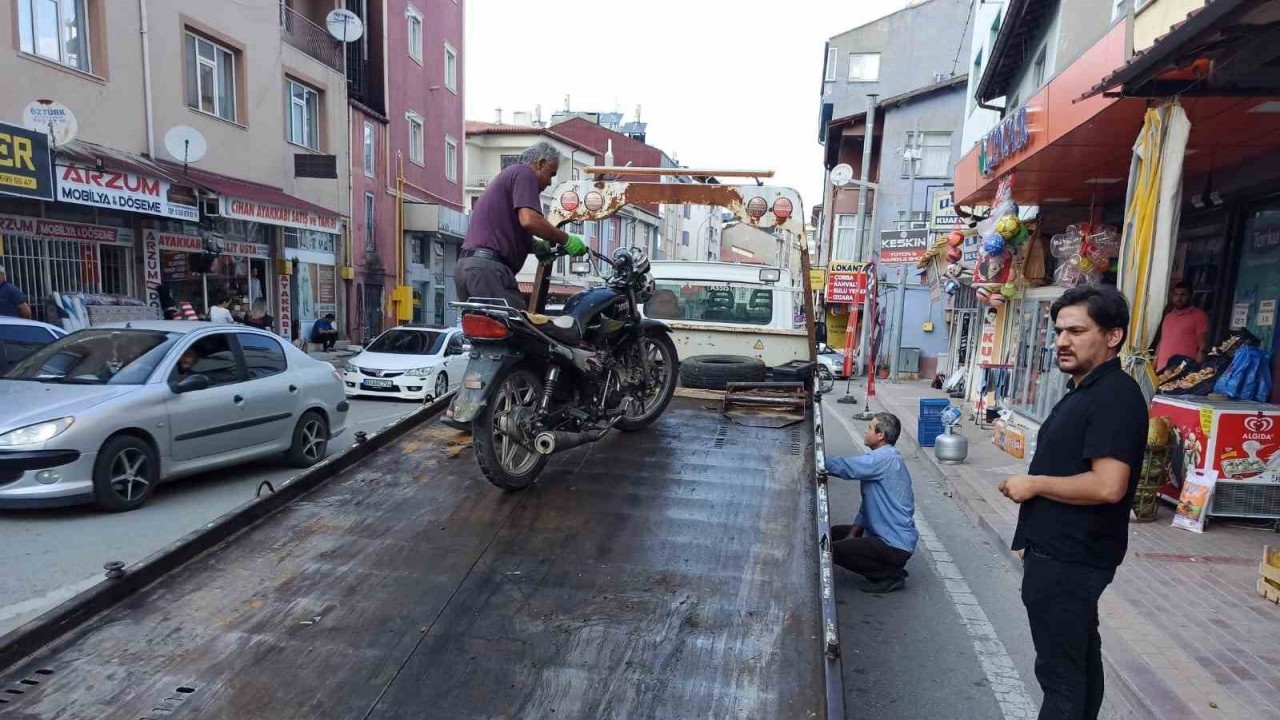 Konya’da başka ilçeden çalınan motosiklet Seydişehir’de bulundu