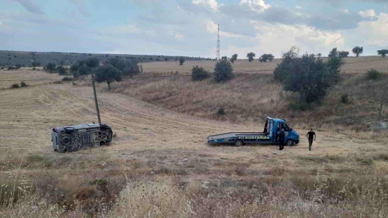Konya’da düğün yolunda kaza: 1 ölü,  3 yaralı