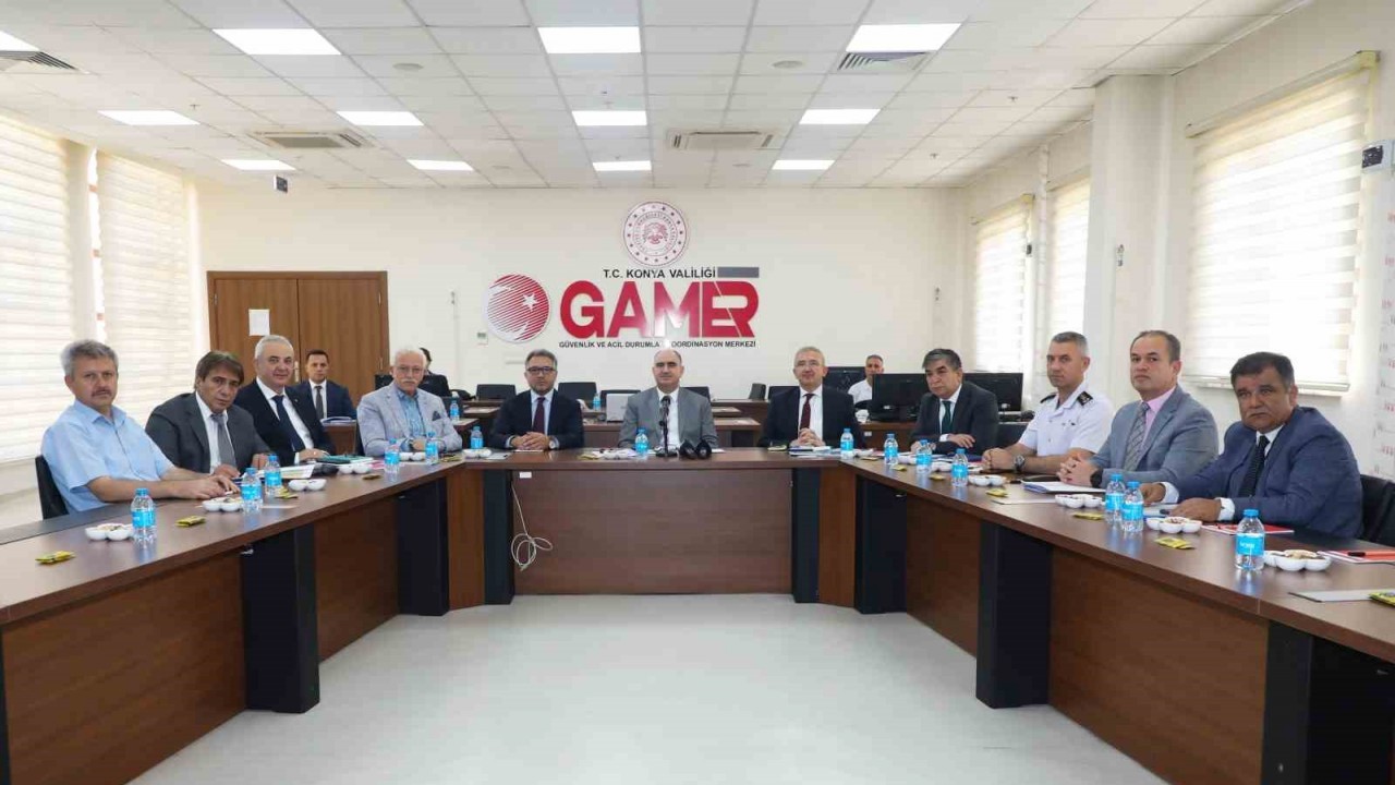 Konya’da Üniversite Güvenliği Koordinasyon Toplantısı yapıldı