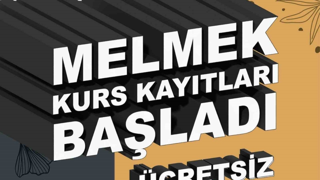 MELMEK kurs kayıtları başladı