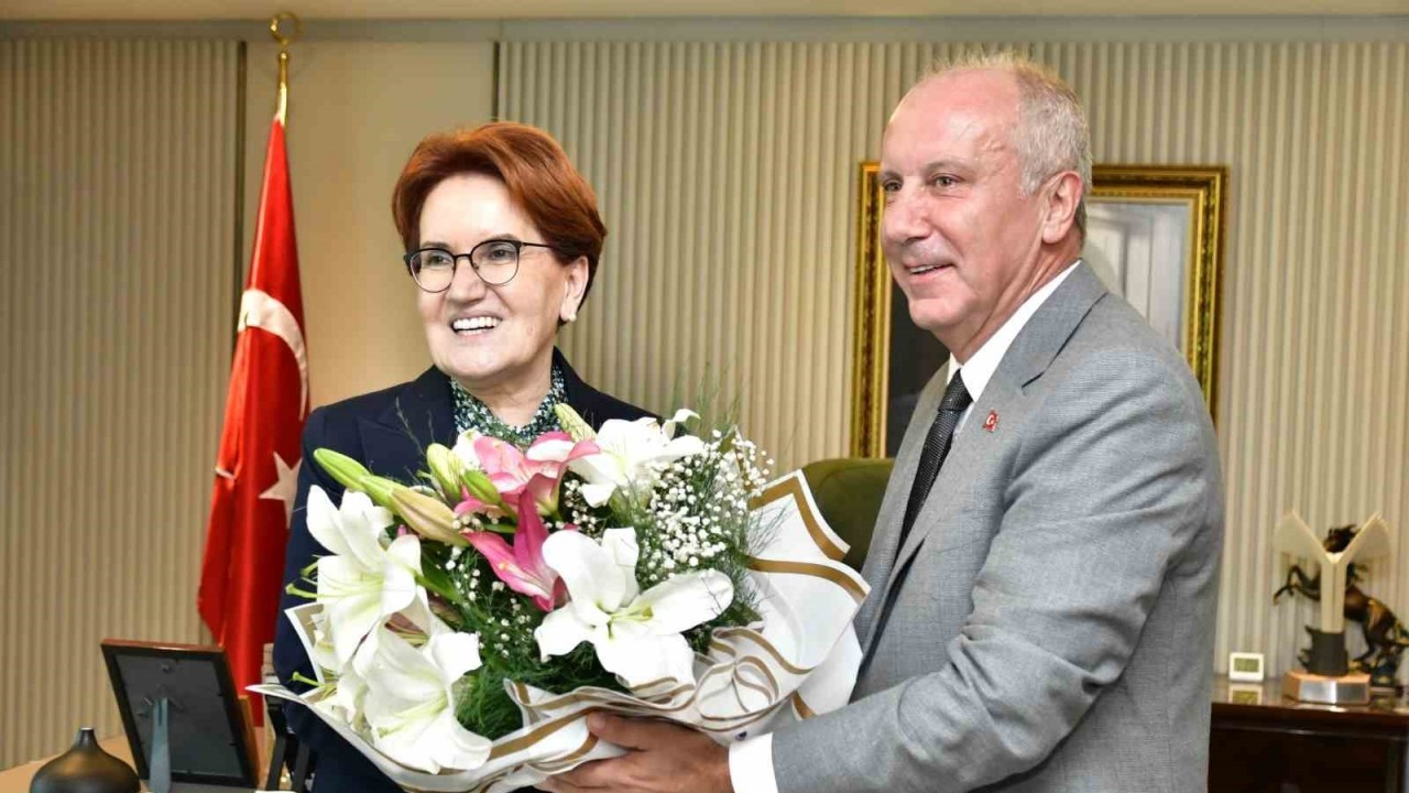 Muharrem İnce,  Meral Akşener ile görüştü