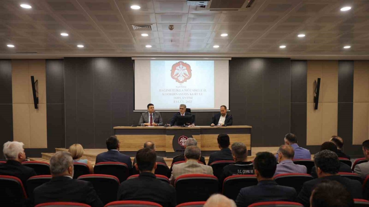 Niğde’de Bağımlılıkla Mücadele İl Koordinasyon Kurulu toplantısı yapıldı