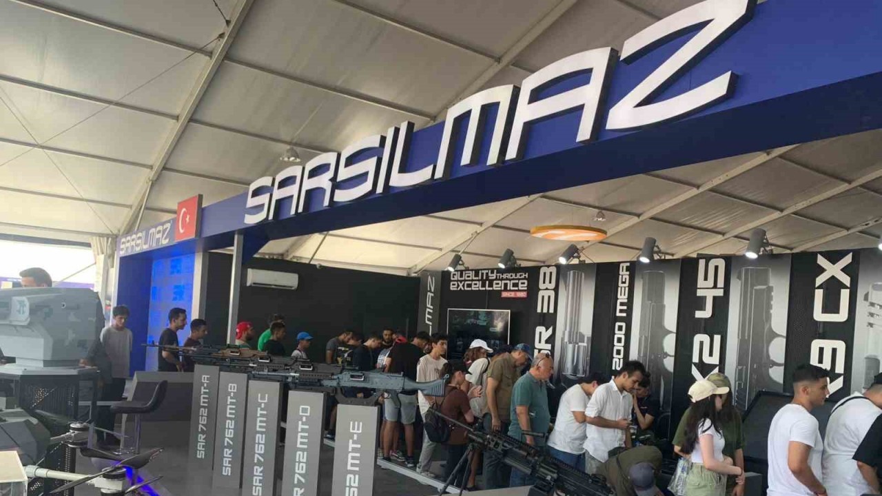 Sarsılmaz’ın ürün yelpazesi TEKNOFEST’te sergileniyor