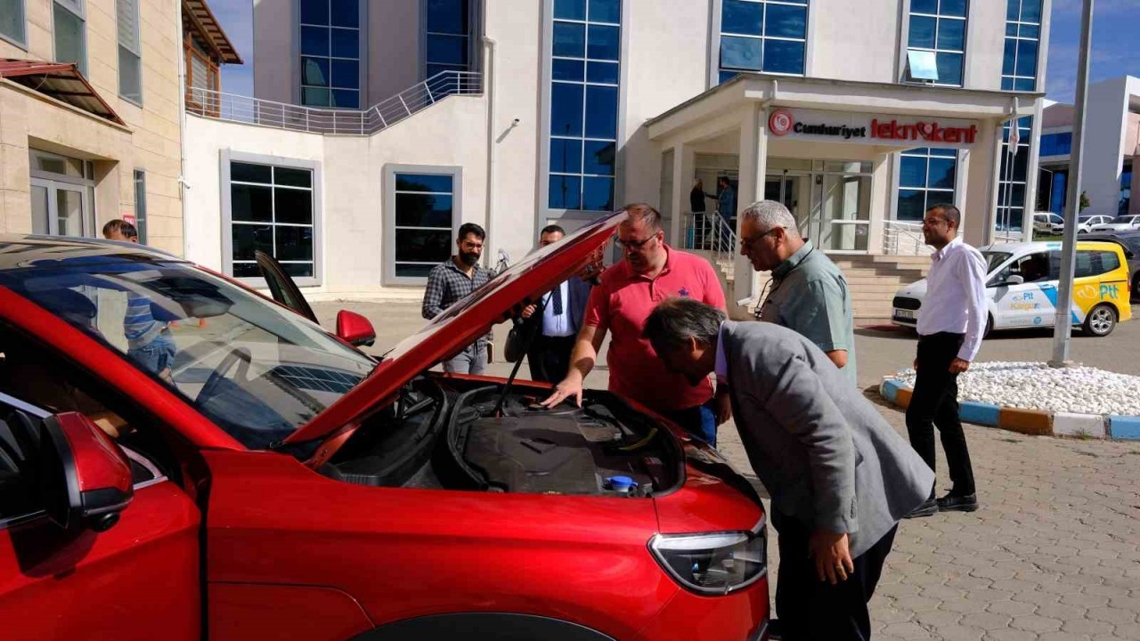 SCÜ’de TOGG ile eğitim verildi