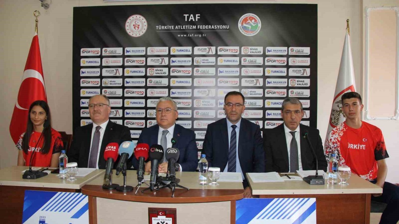 Sivas,  Balkan U18 Atletizm Şampiyonası’na ev sahipliği yapacak