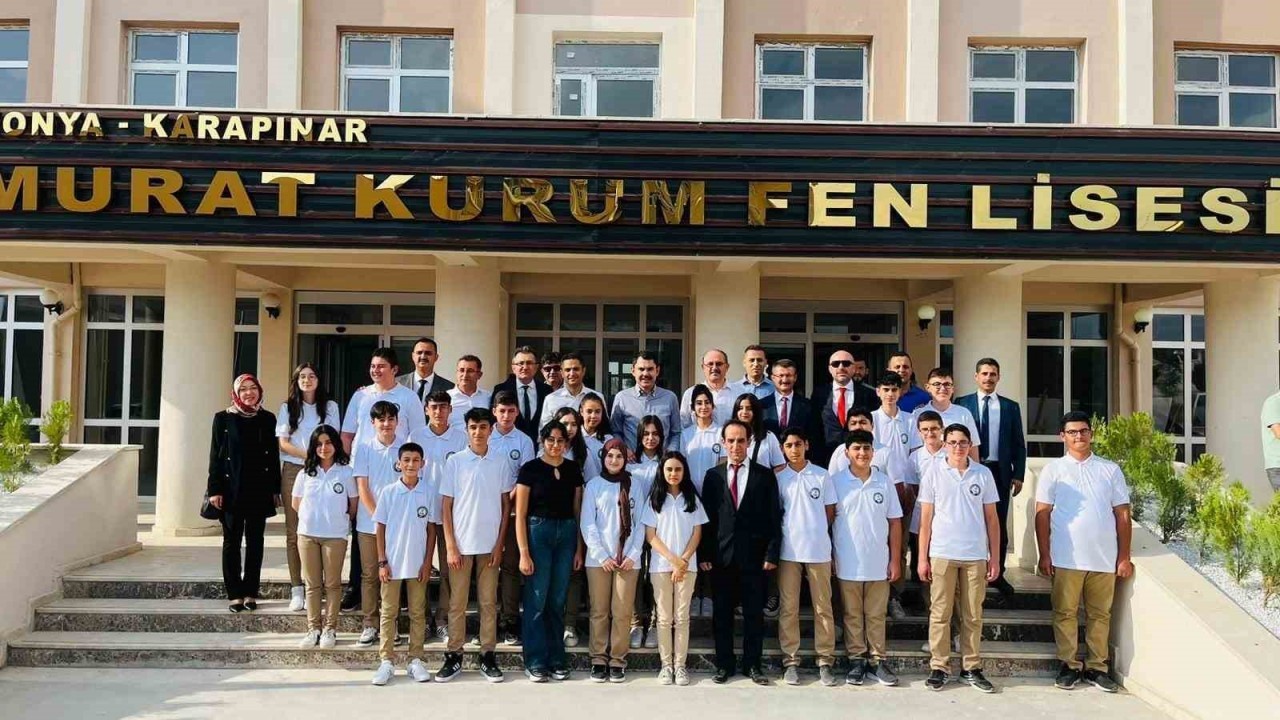 TBMM Çevre Komisyonu Başkanı Kurum,  adının verildiği okulu ziyaret etti