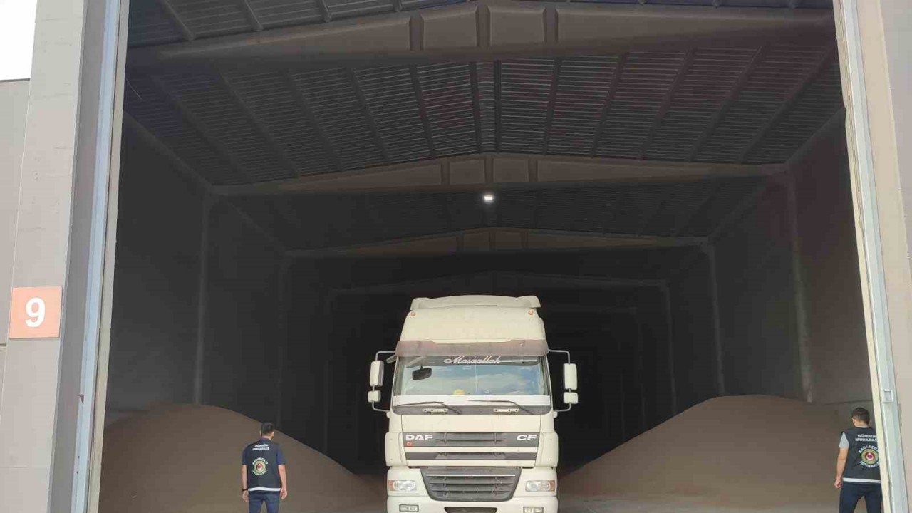 Tekirdağ’da 84 ton ekmek buğdayı ele geçirildi