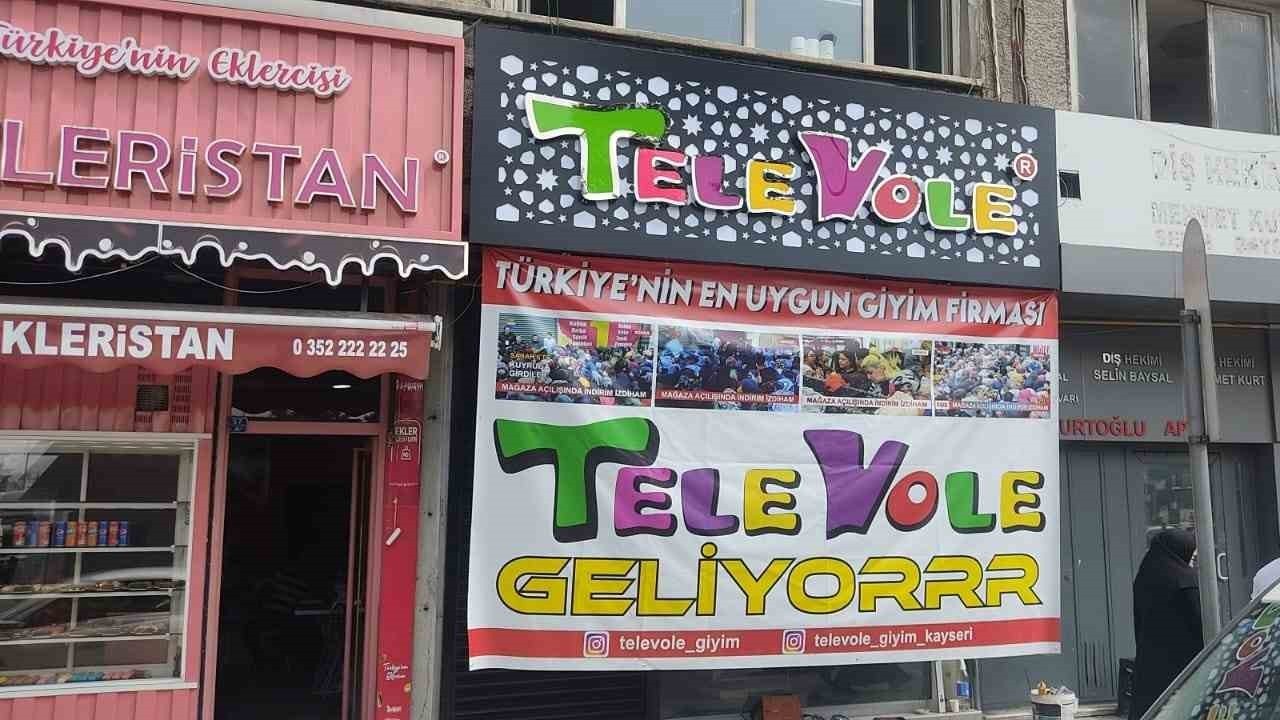 Televole 6. şubesini Kayseri’de açıyor