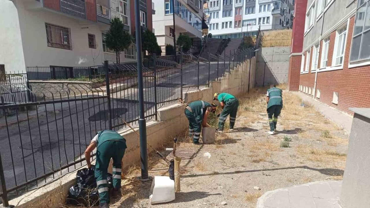 Yeni eğitim dönemi için okullar temizlendi