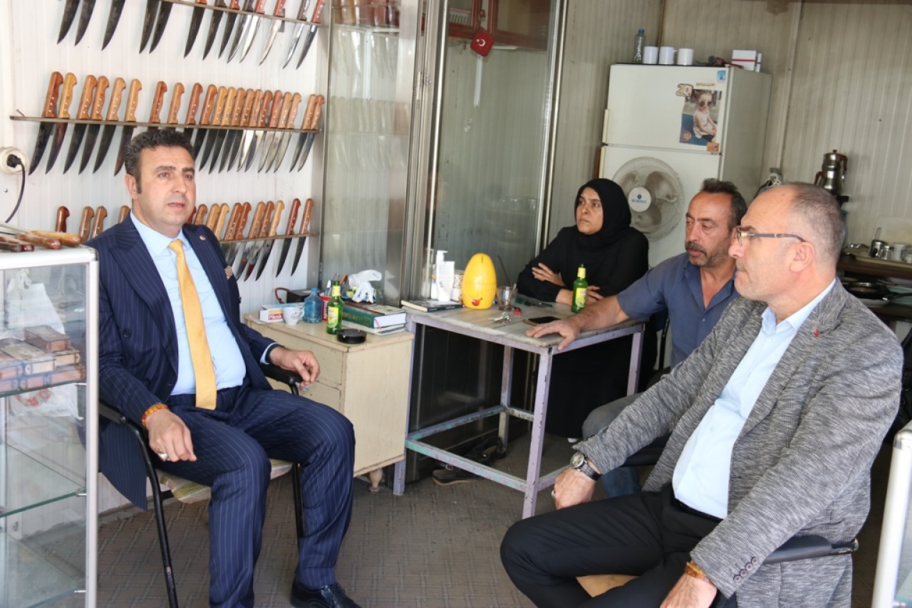 BIÇAKÇI ESNAFIMIZ ZOR ŞARTLARDA ÇALIŞIYOR