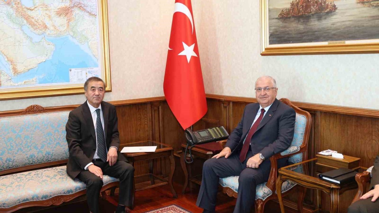 Bakan Güler,  Moğolistan Büyükelçisi Gombosuren’i kabul etti