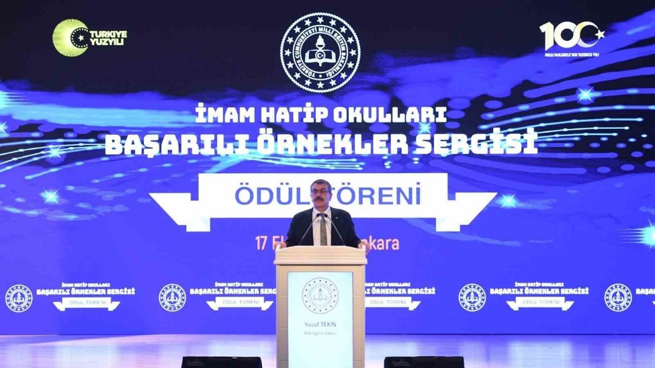Bakan Tekin: "Çocuklarımızın önce ana dilini,  ana dil becerilerini geliştirmelerini arzu ediyoruz"