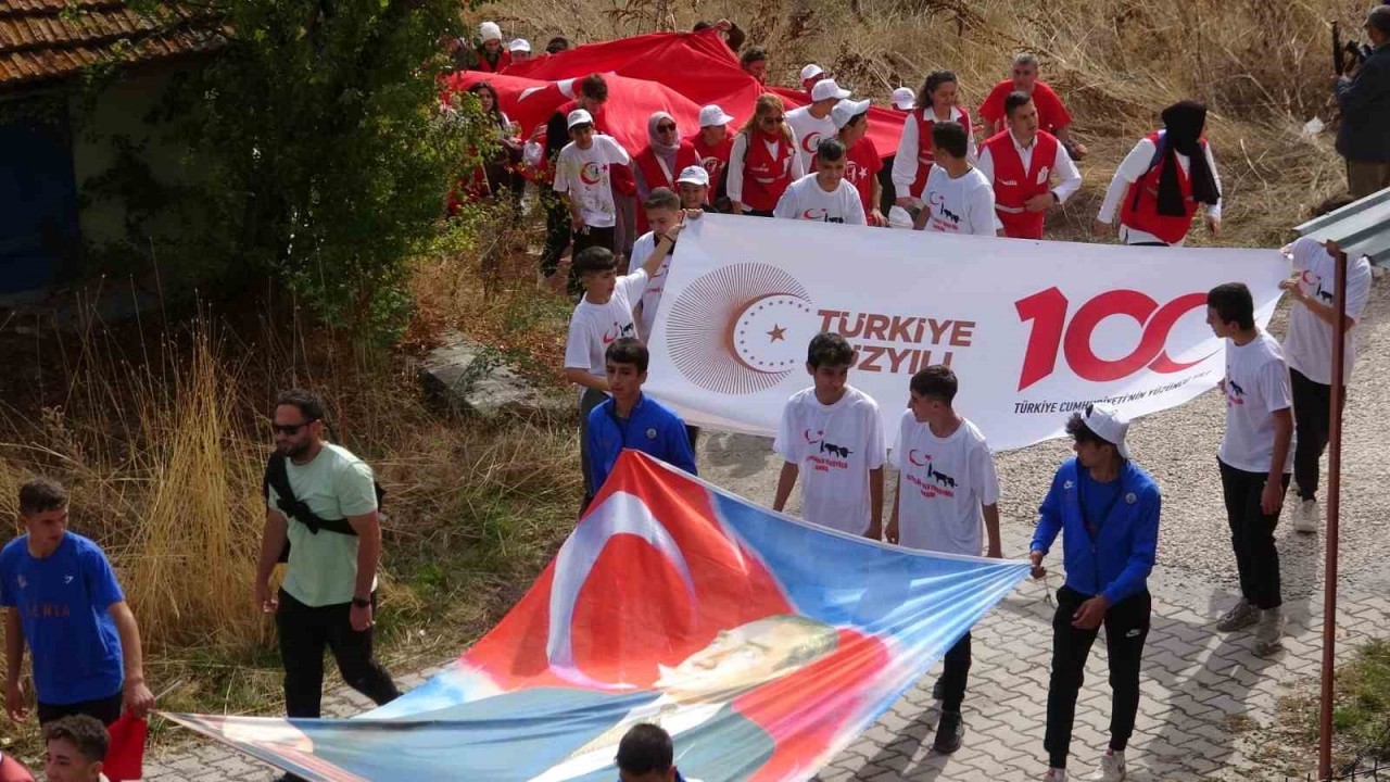 Çankırı’da 14. İstiklal Yolu Yürüyüşü yapıldı