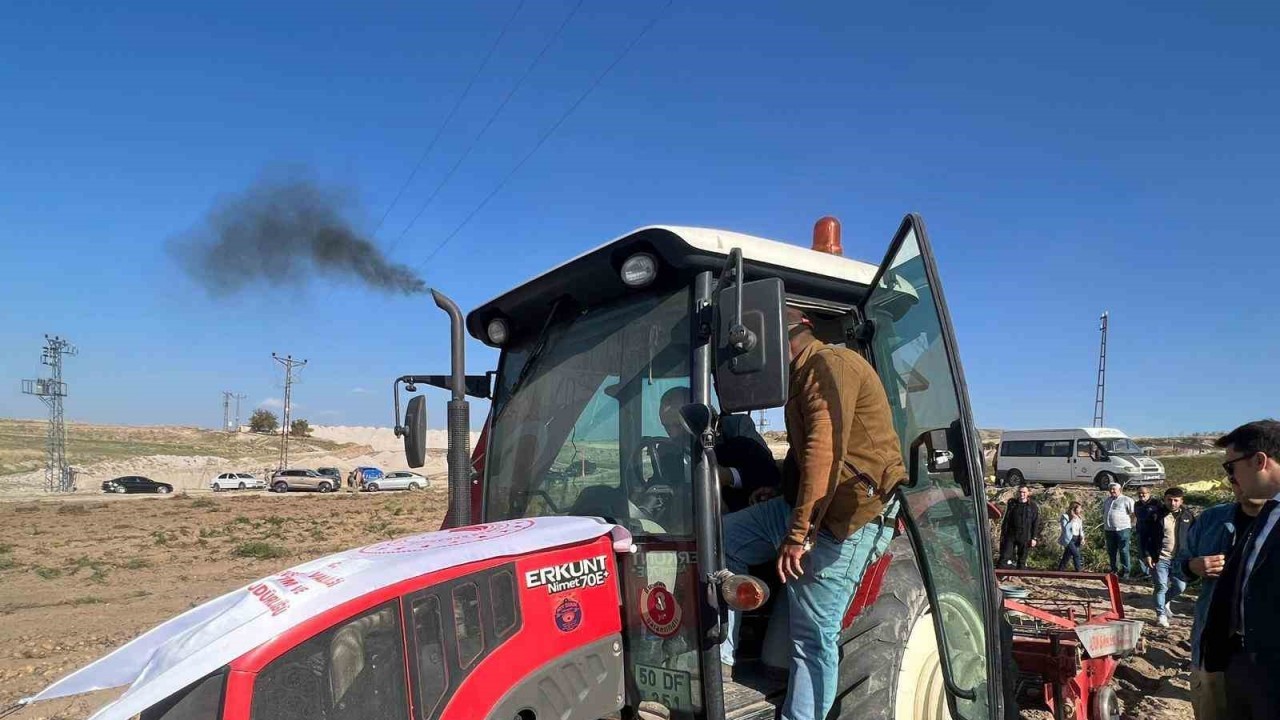 Nevşehir’de patates hasadı başladı