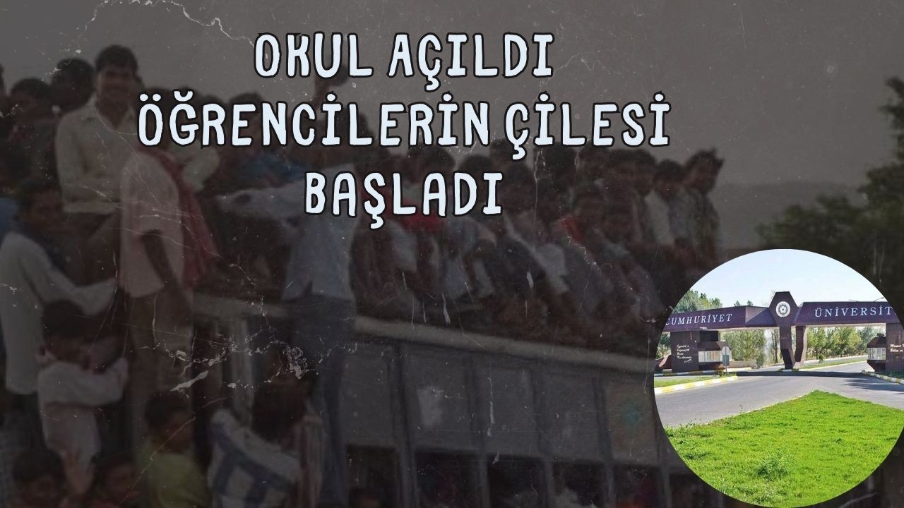 Okul Açıldı Öğrencilerin Çilesi Başladı