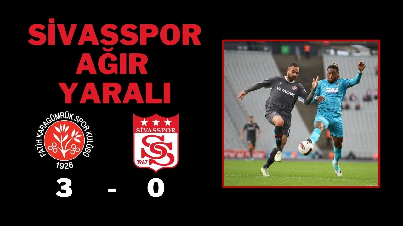 Sivasspor Ağır Yaralı
