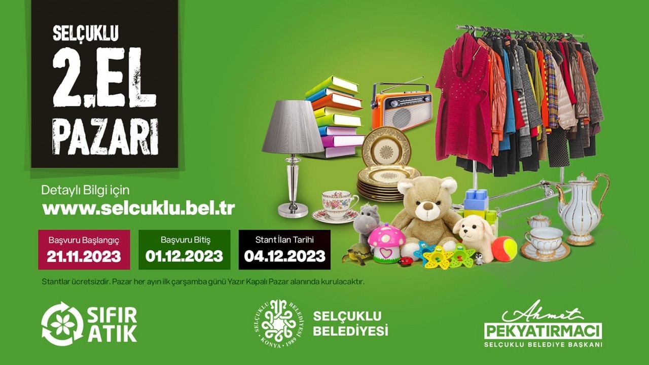 2.El Pazarı 6 Aralık'ta Açılıyor