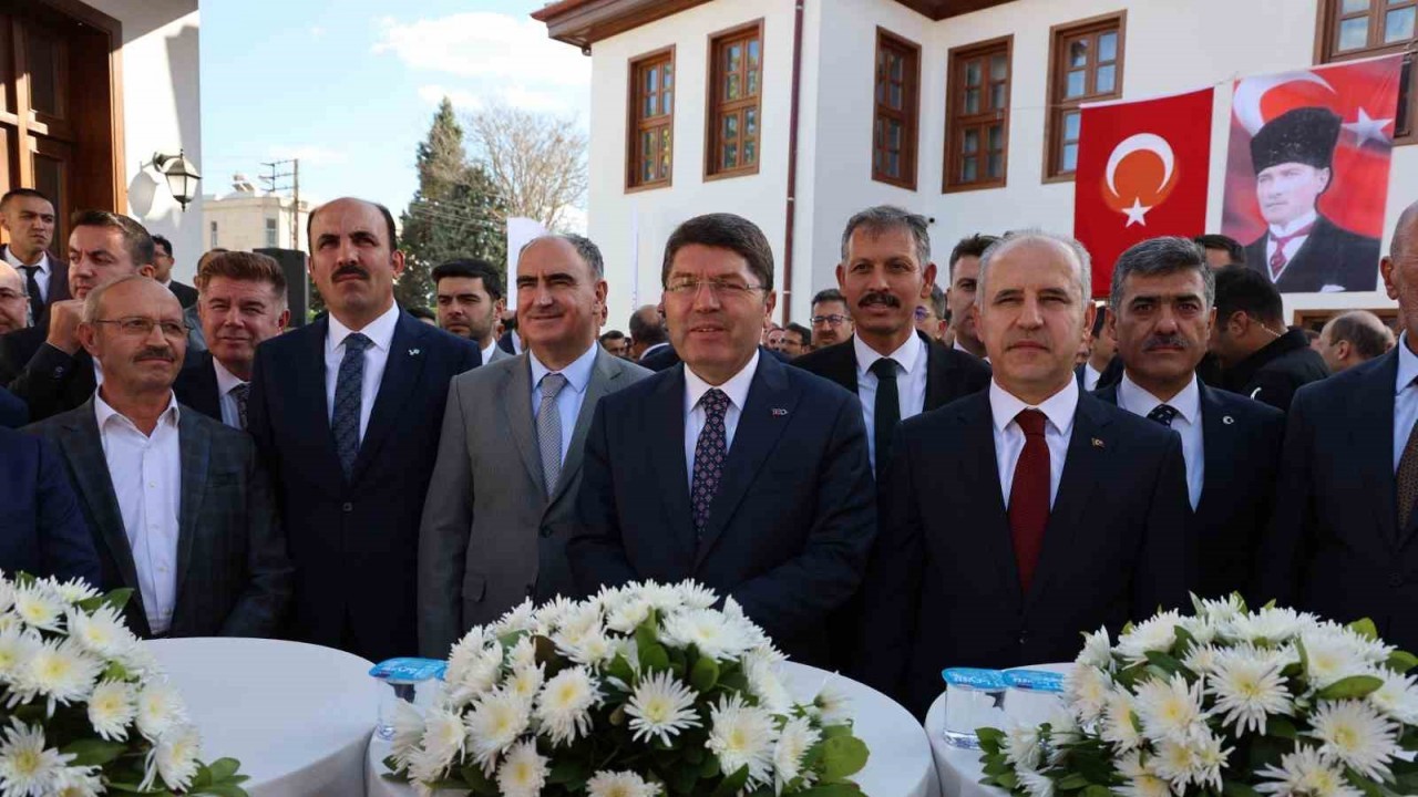Adalet Bakanı Tunç: “Tek derdimiz vatandaşlarımızın adalete ve yargıya güvenini daha da üst sıralara taşımak”