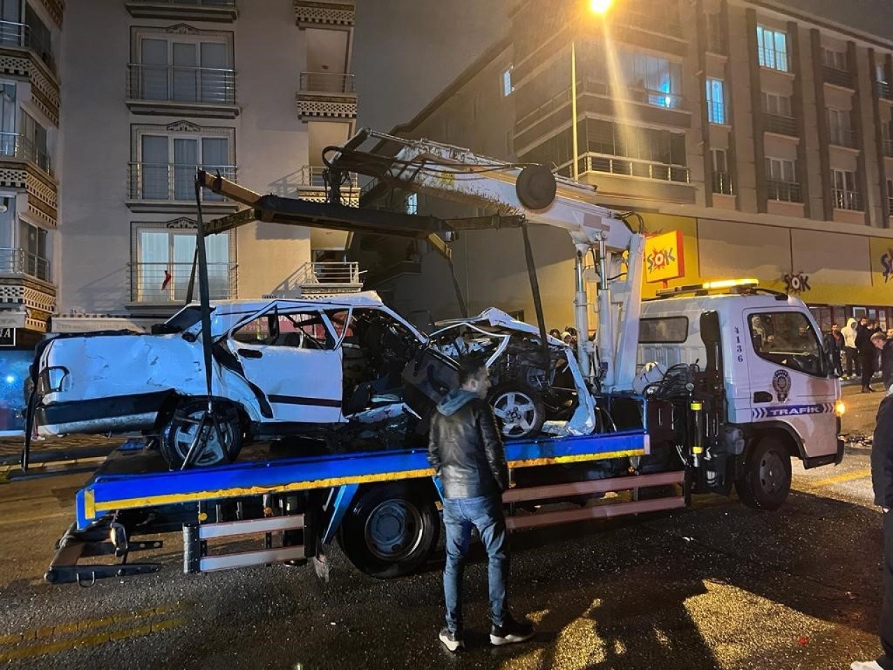 Ankara’da Trafik Kazası 5 Yaralı