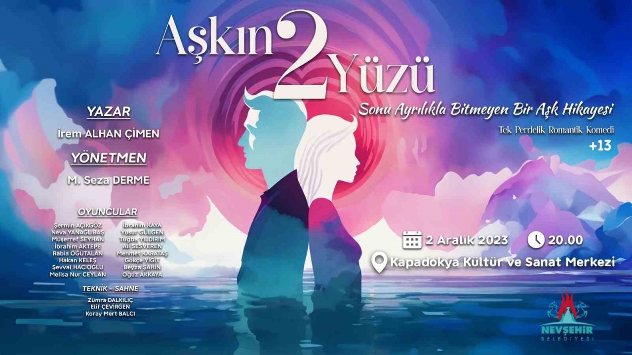 ’Aşkın 2 Yüzü’ 2 Aralık'ta Sahnede