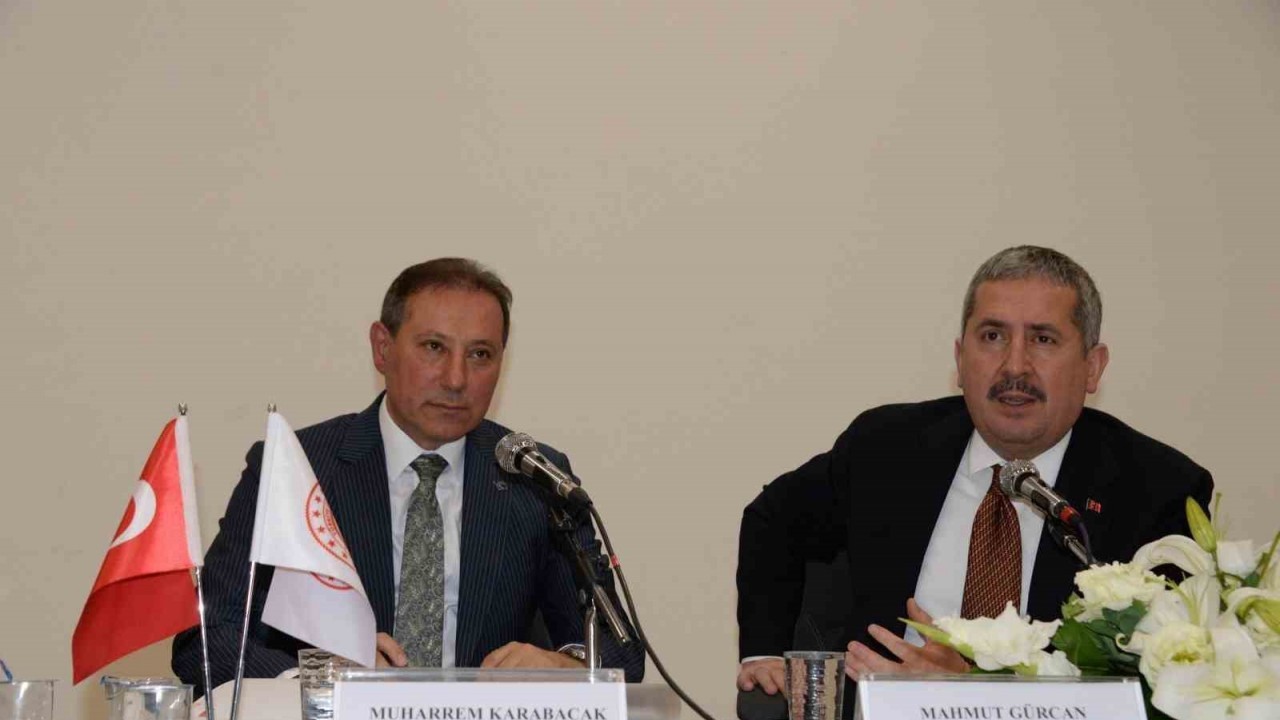 Bakan Yardımcısı Mahmut Gürcan,  KONESOB Başkanlarıyla Buluştu