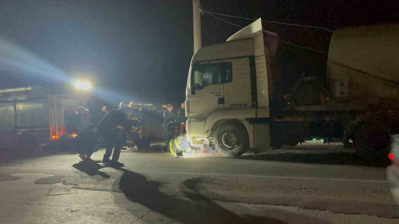 Beton tankerinin çarpması sonucu ölen vatandaşın kimliği belli oldu