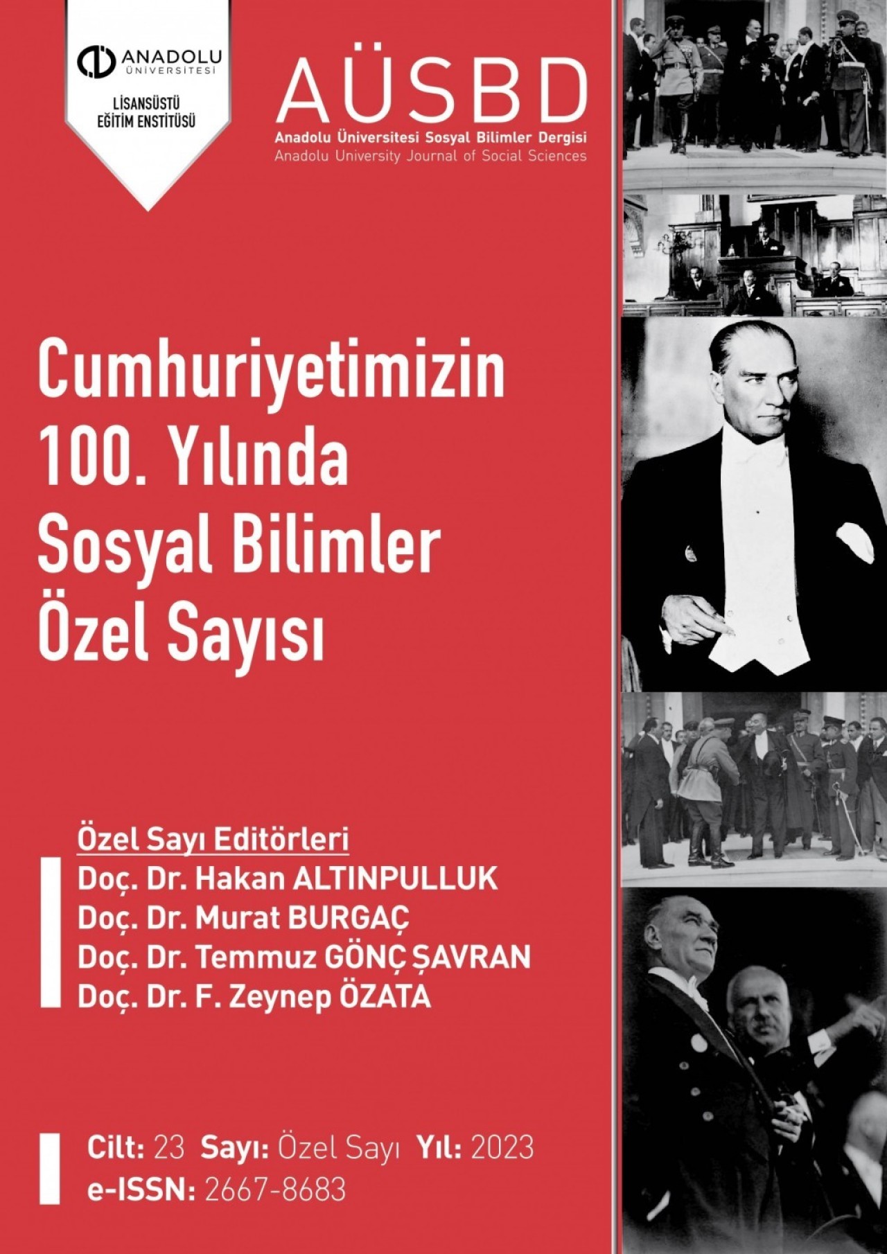 Cumhuriyetin 100. Yılına Özel Sayı